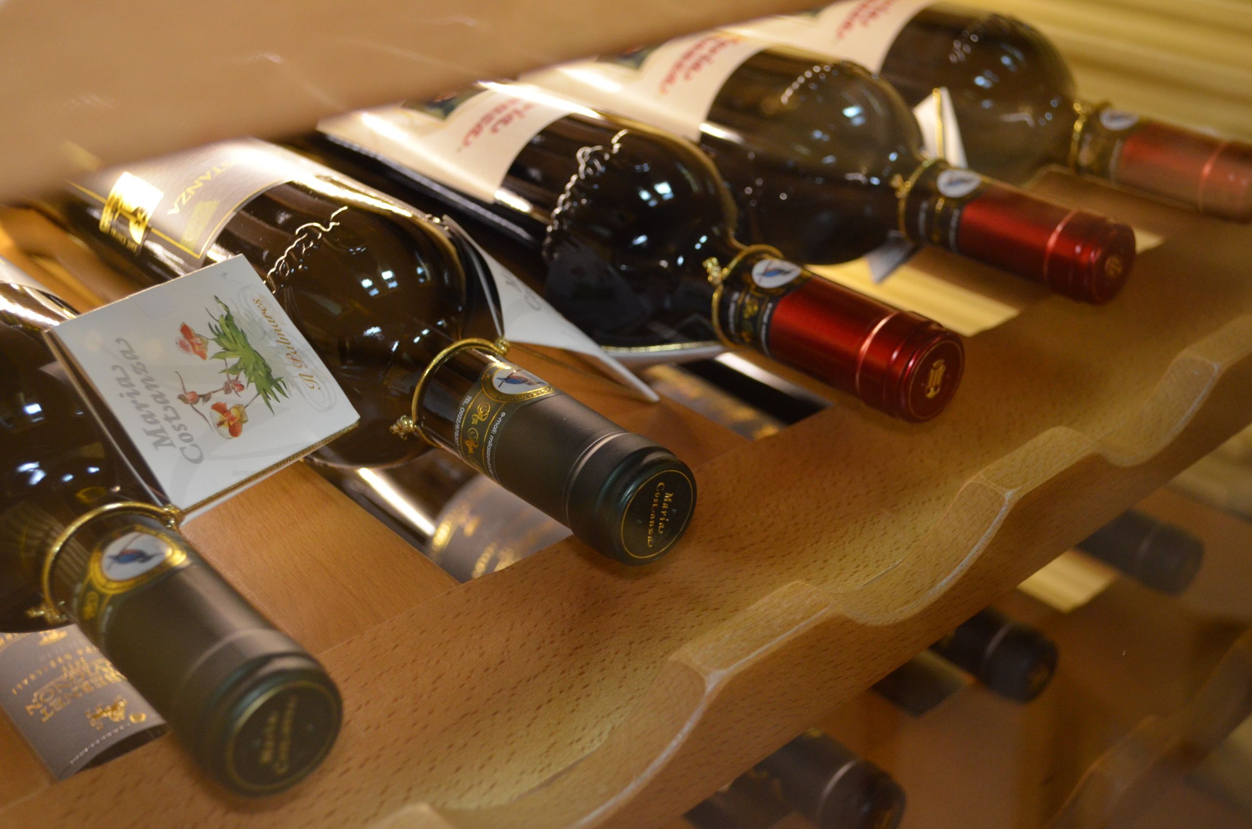 A stocked shelf, illustrative image