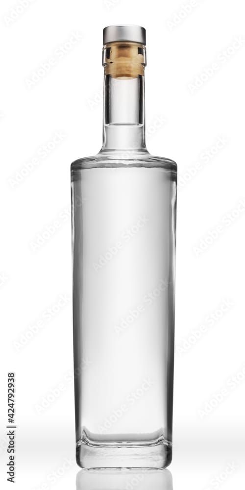 Spirit bottles, illustrative image