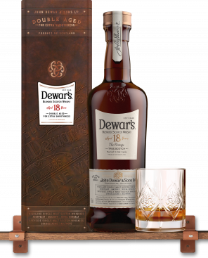 Dewar's 18 Years Old Blended Scotch bottle