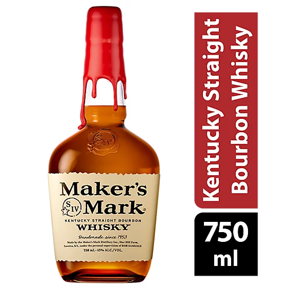 Maker's Mark Kentucky Straight Bourbon bottle