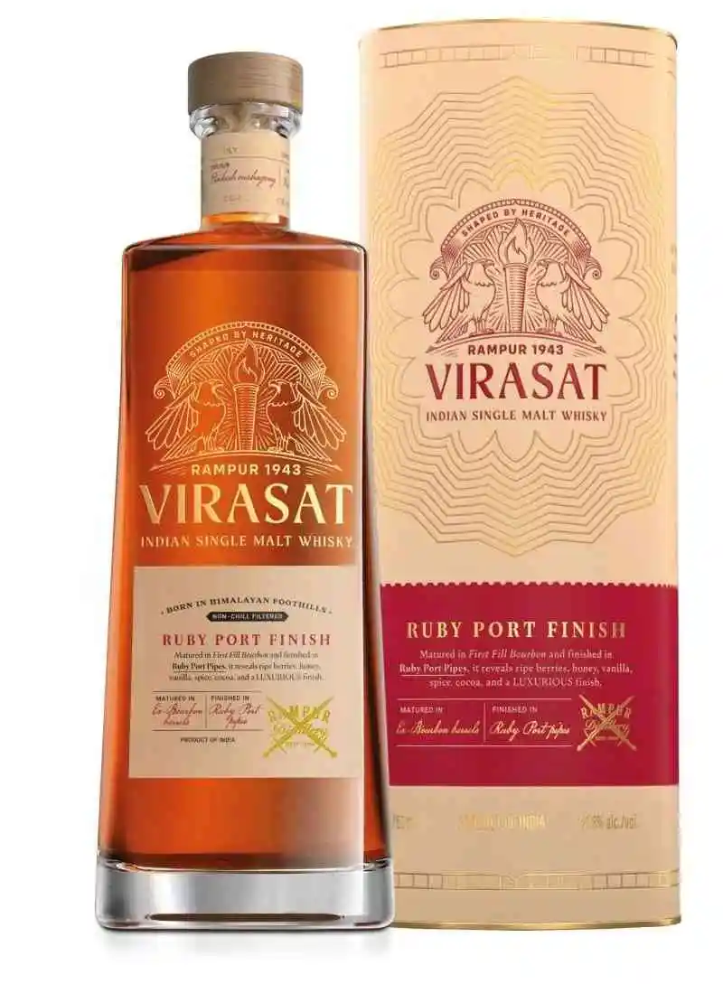 Rampur Single Malt 1943 Virasat bottle